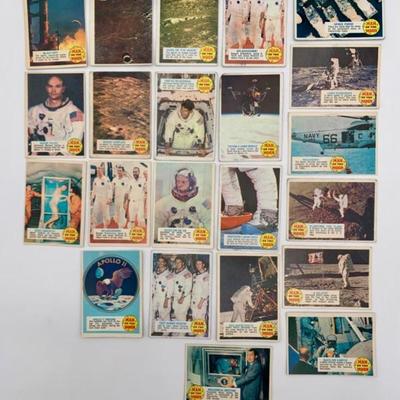 Man on the Moon Trading Cards - Misc. Lot - 1969/1979 - 22 Total