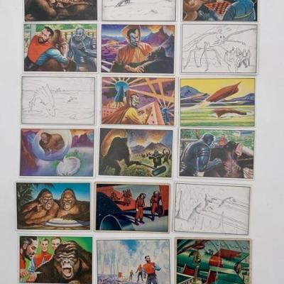 Jets & Rockets "Spacemen" Cards from Bowman Gum