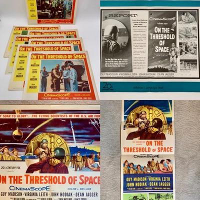 ON THE THRESHOLD OF SPACE Movie - Posters/Lobby Cards/Ad Kit