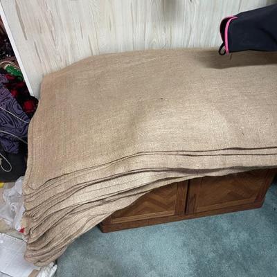Burlap sacks