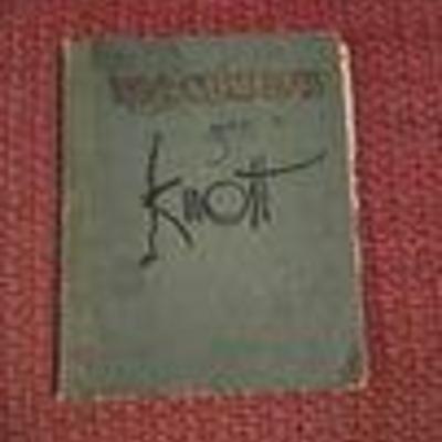 Knotts WW1 Cartoon Book