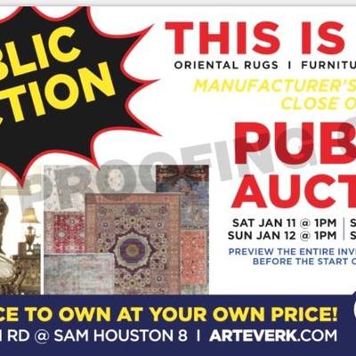 the PICKUP LOCATION is at our LIVE AUCTION the day after the ONLINE AUCTION CLOSES.
