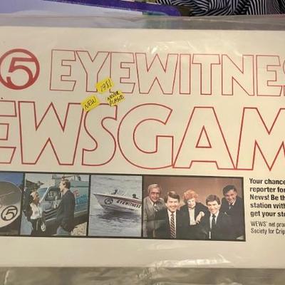Vintage News 5 board game - new
