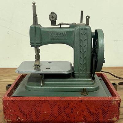 Vintage Miniature Betsy Ross Electric Sewing Machine