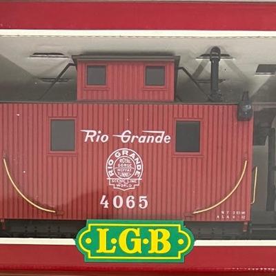 LGB Lehmann Gross Bahn Rio Grande 4065 Model Train Car In Original Box