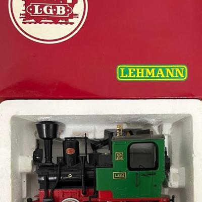 Vintage LGB Lehman Gross Bahn 2020 Model Locomotive With Original Box