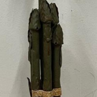 Solid Metal Asparagus Table Lamp