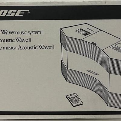 Bose Acoustic Wave System II With Original Box, Packaging, And Accessories