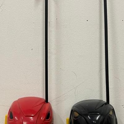 (2) Micro Games Of America Power Ranger Toy Radios