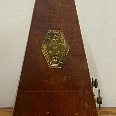 Antique French Metronome 