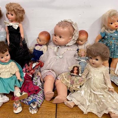 Vintage And Antique Dolls (as Is)