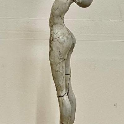 Lorri Acott 21.5" Pottery Sculpture (as Is)