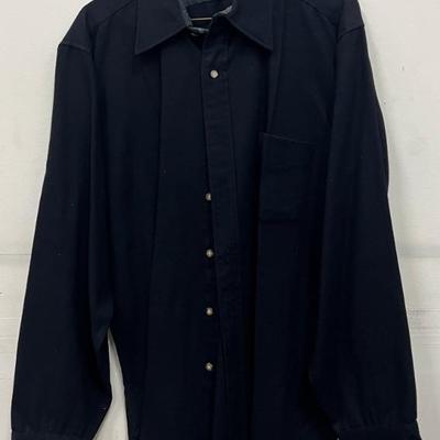 Vintage Pendleton 100 Percent Wool Men's Large Button Up Shirt
