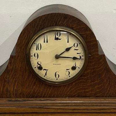 Vintage Gilbert Mantle Clock With Key