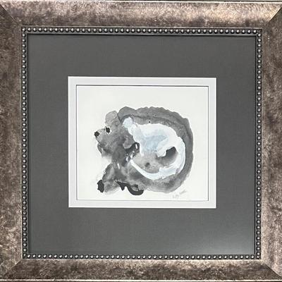 Original Betty Carton " Little, Little, Little" Watercolor In Custom Frame With Paperwork
