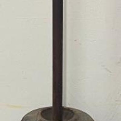 Antique C. Wilder & Son Primitive Blue Painted 44.5" Butter Churn 