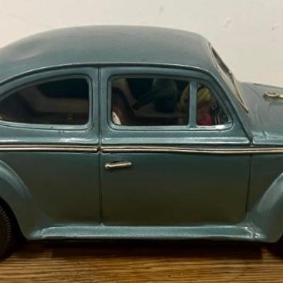 Vintage Bandai Volkswagon Sedan Battery Operated Toy Car