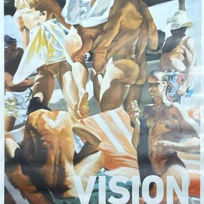 ERIC FISCHL / HAMPTONS INTL FILM FESTIVAL POSTER 2010 | h. 37 x w. 24 in (sheet)