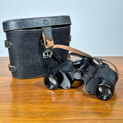 Bernard Paris Binoculars | In a fitted leather carrying case