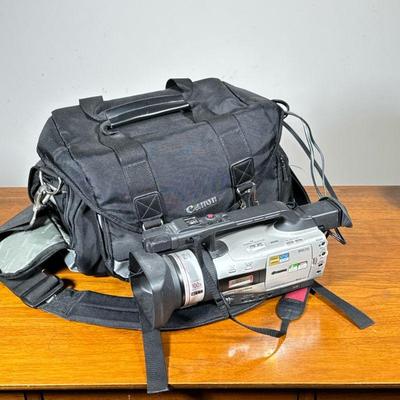 Canon GL2 Digital Camcorder | In canon carrying bag with misc. wires and accessories.


