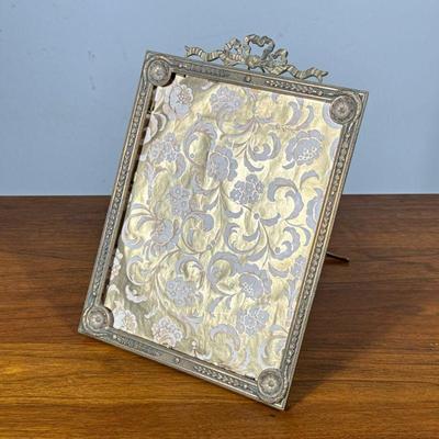 French Brass Frame | Insert 9 x 7 in. - h. 11.25 x w. 8 in (overall)

