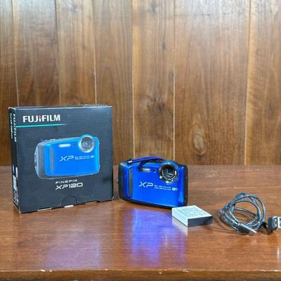 Fujifilm Finepix Xp120 | Waterproof and shock proof digital camera, in original box.