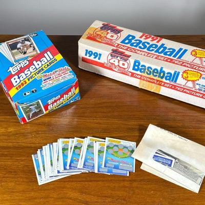 Topps Baseball Card Collection | A large collection of Topps picture baseball cards, plus Match Stats scratch off cards.