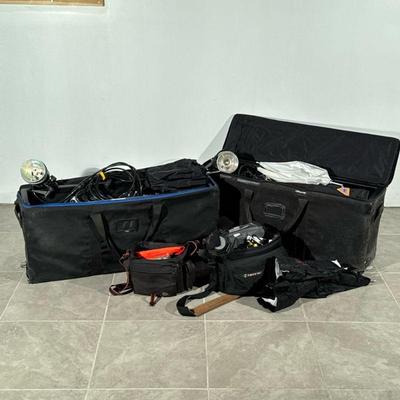 (2pc) TENBA HARD CASES, LIGHTS & ACCESSORIES | h. 18 x l. 38 x d. 12 in

