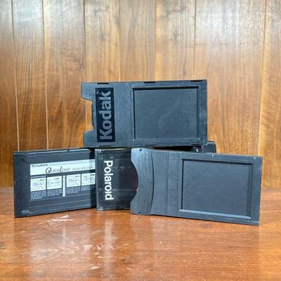 (4pc) Film Holders | Including Kodak and Polaroid.