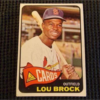 1965 #540 Lou Brock