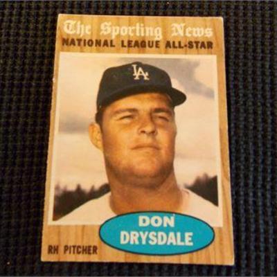 1962 #398 Don DRysdale