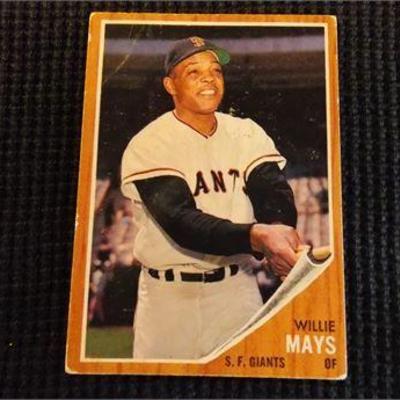1962 #300 Willie Mays