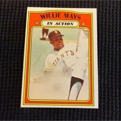 1972 #50 Willie Mays