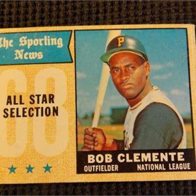 1968 #374 Roberto Clemente All-Star