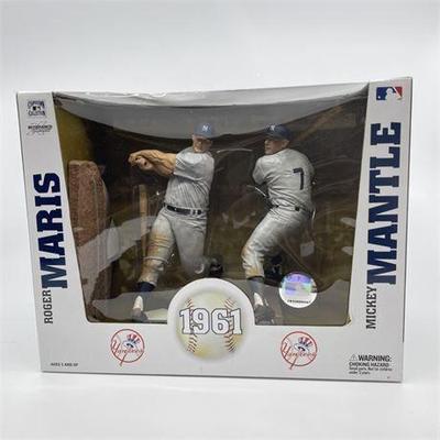 Maris and Mantle Boxed Set Figurines