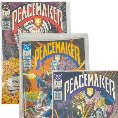Lot 199  
DC Peacemaker Mini-Series (1988) Issues o. 1, 2, & 3