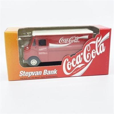 Lot 151  1996 Coca-Cola Ertl Stepvan Coin Bank