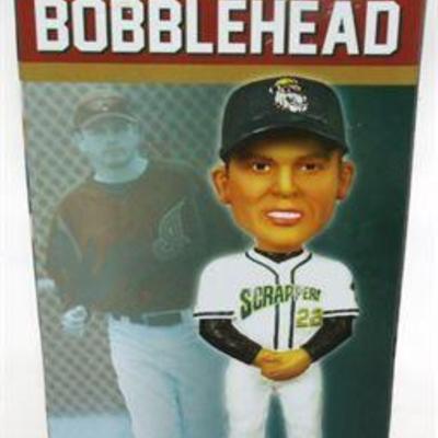 Lot 028  
Mike Sarbaugh Bobblehead Chief Wahoo