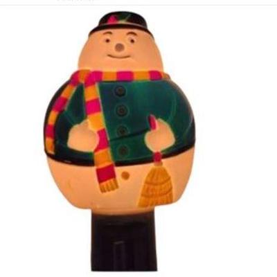 Lot 070   
Vintage Light-Up Snowman
