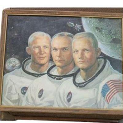 Lot 042   
Vintage Astronauts of Apollo 11 First on the Moon 1969