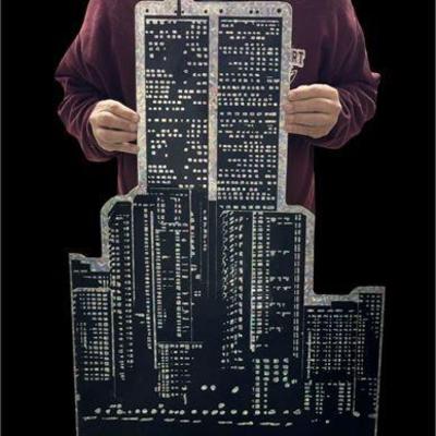 Lot 024   
Wall Art New York Skyline Wall Art Twin Towers