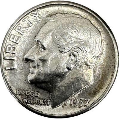 Lot 511  
1957 US Roosevelt Silver Dime