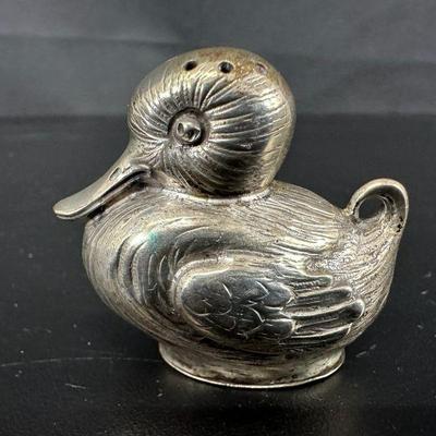 Sterling silver duck shaker 41g