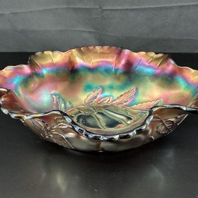 Dugan peach and pear banana boat bowl 1920 s
