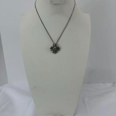 John hardy jai 925 14k necklace pendant earring set 20g