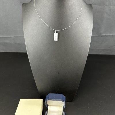 14k topaz pierced earrings 18k fine necklace
