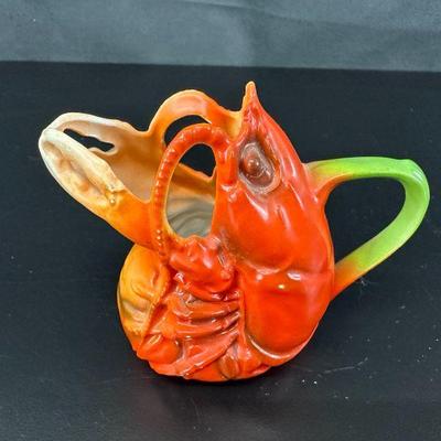 Antique royal bayreuth red lobster