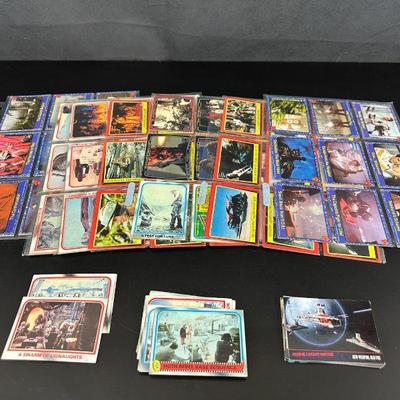 Movie memorabilia star wars cards