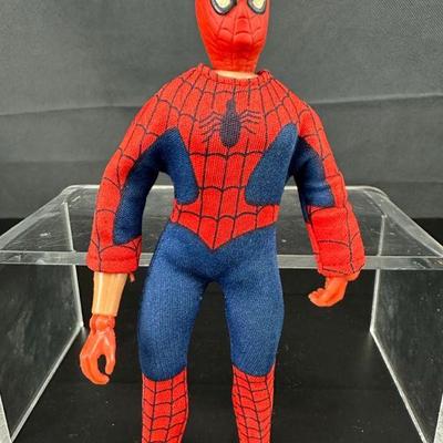 1974 spiderman mega corp 8 in action figure spiderman