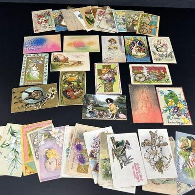 Easter lot of vintage post cards